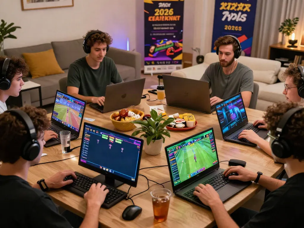 Engaging online gaming scene on https://nbet.page/ showcasing players interacting with sports and casino games.